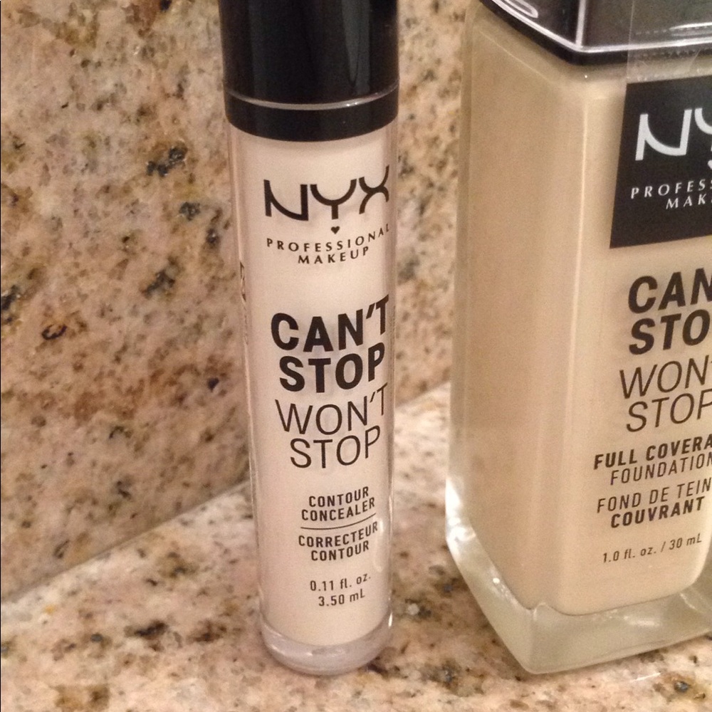 NYX 24HR Matte Finish Foundation and Concealer - Picture 2 of 4